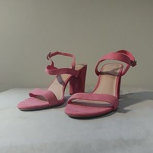 BP. NWOT Pink Suede Heels
